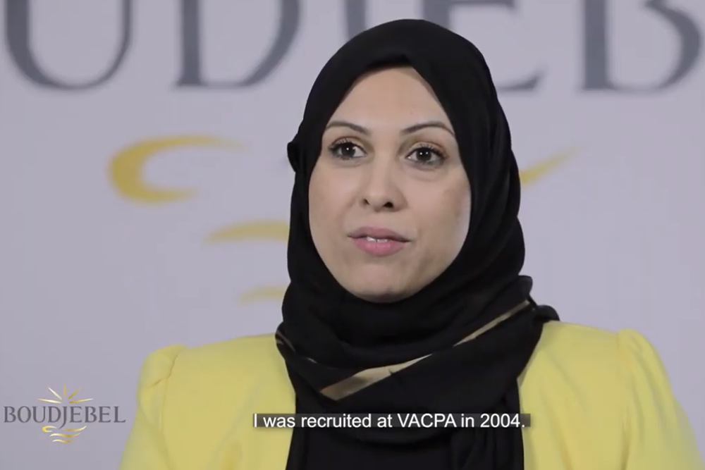 Wafa Berrima, Leiterin für Qualitätskontrolle