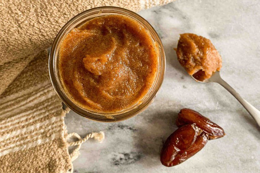 La purée de dattes