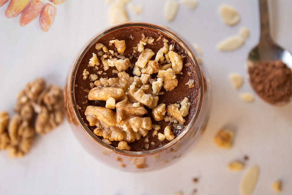 Date Powder Chocolate Mousse